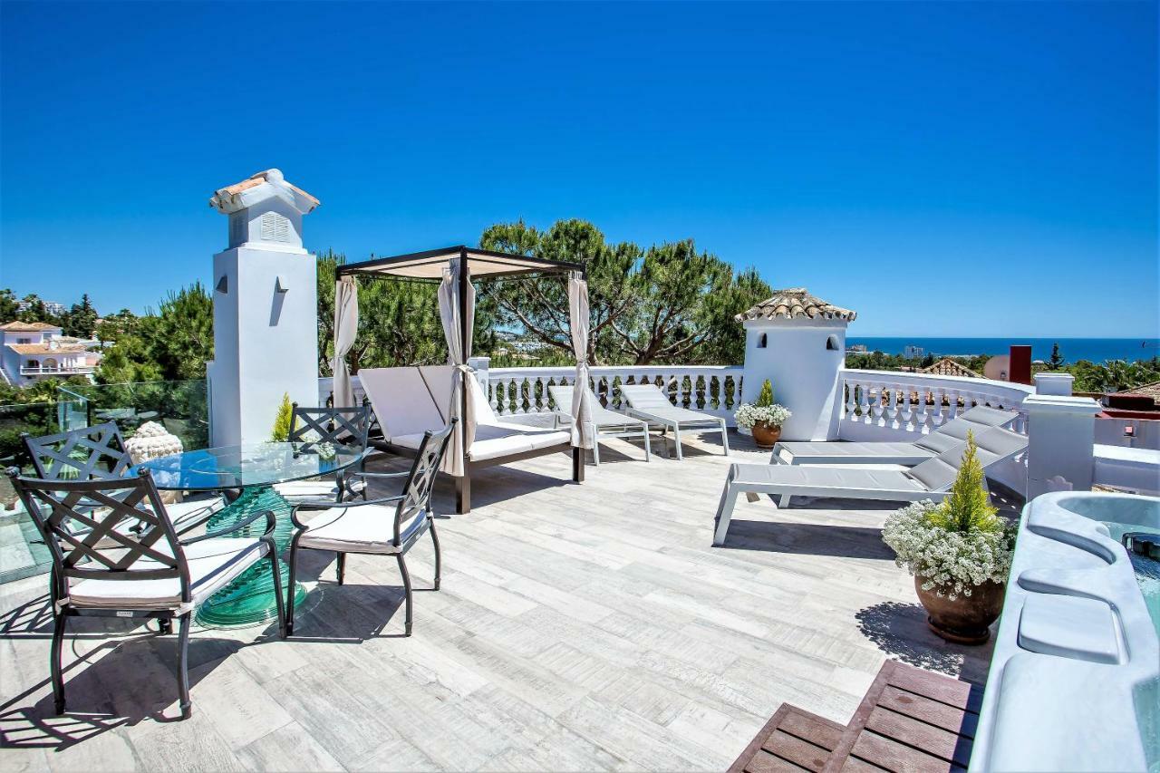 Luxury Villa With Swimming Pool And Jacuzzi Marbella Kültér fotó